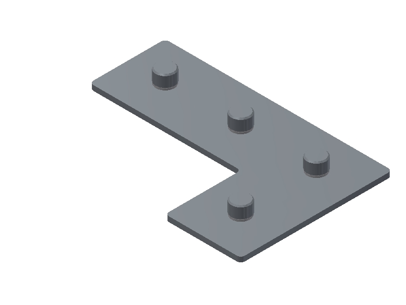 EVL 80/120 JX L Connector Plate
