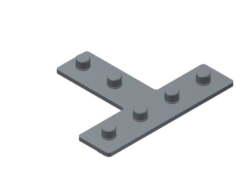 EVT 100/80 D T Connector Plate - 1
