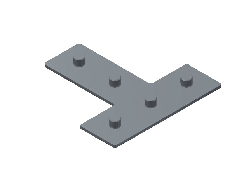 EVT 120/120 JX T Connector Plate - 1