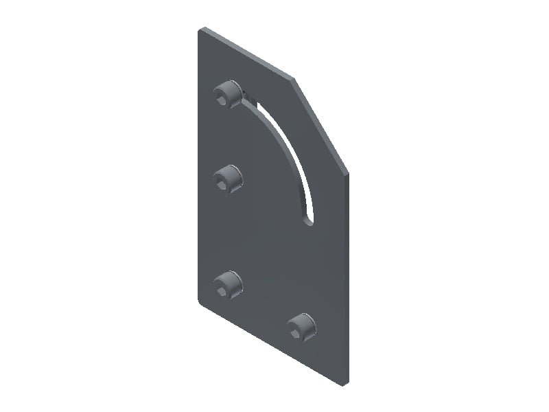 EVW 0-90 JX 0-90 Degree Connector Plate - 1