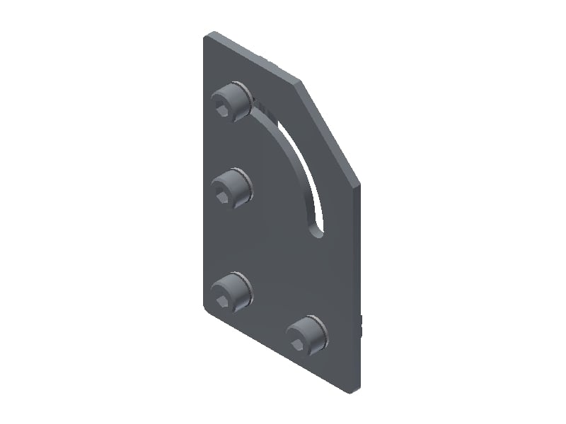 EVW 0-90 X 0-90 Degree Connector Plate - 1