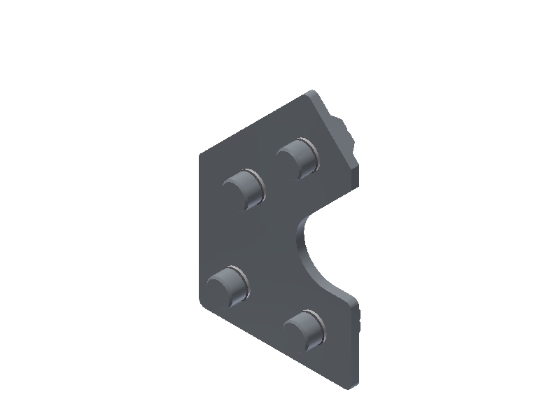 EVW 45 X 45 Degree Connector Plate - 1