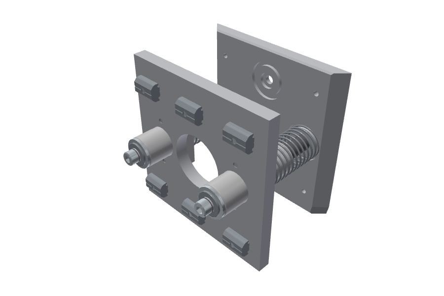 GPG Spring Loaded Mounting Plates