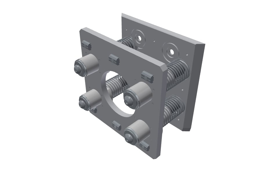 GPG 2 Spring Loaded Quick Change Mounting Plate - 1