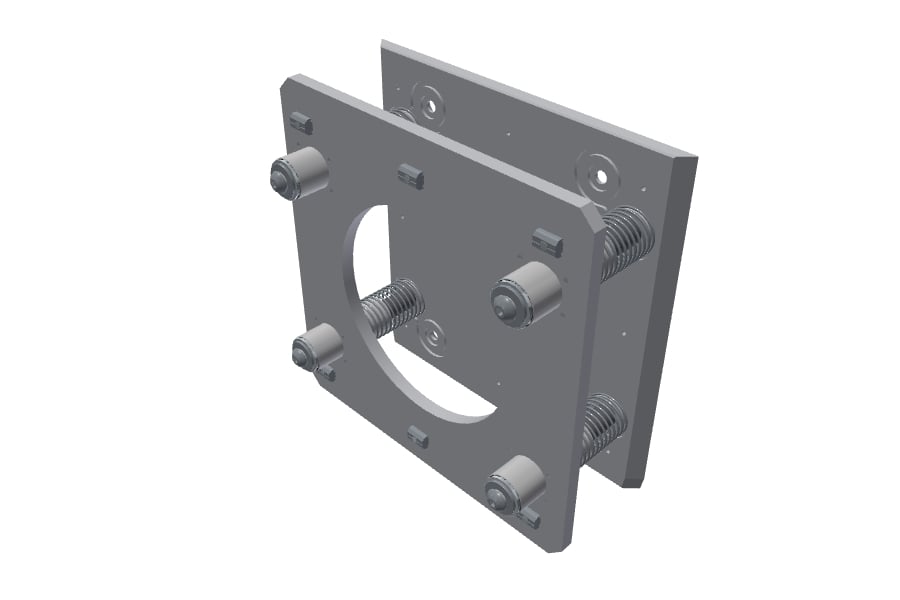 GPG 3 Spring Loaded Quick Change Mounting Plate