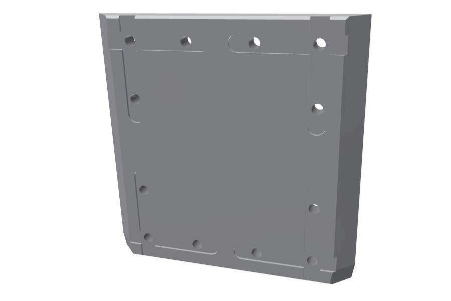 GPM 1-14 T Quick Change Mounting Plate (T-Type, Tubing) - 1