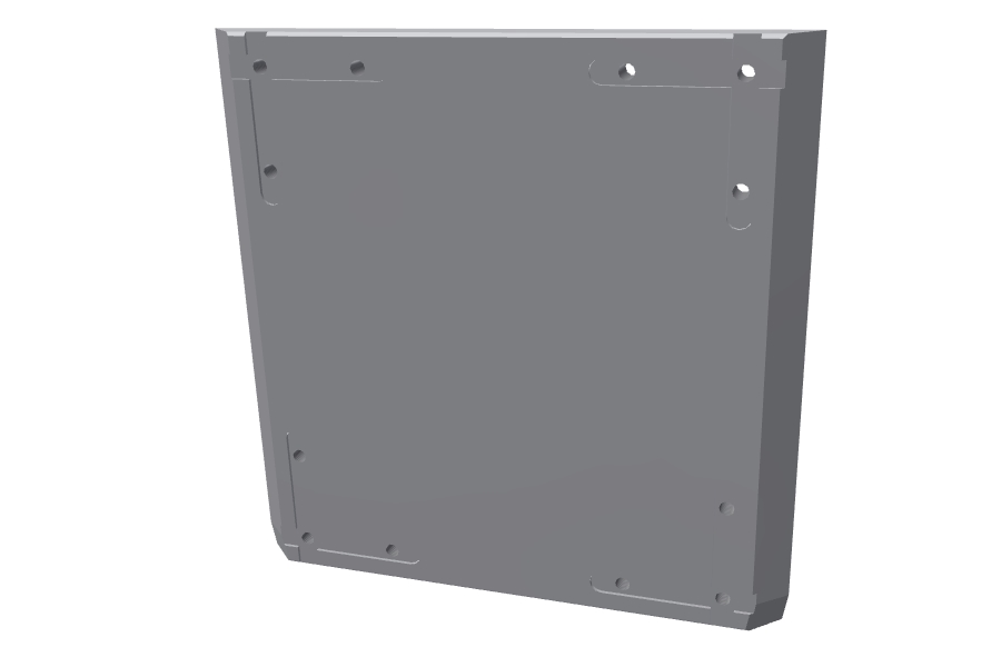 GPM 2-20 T Quick Change Mounting Plate (T-Type, Tubing) - 1