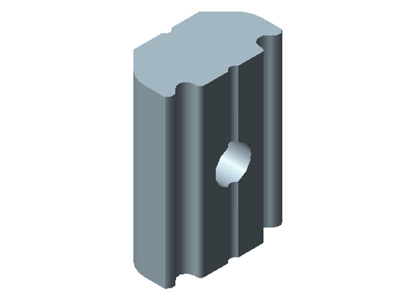 GWP 4 X Channel Nut - 1