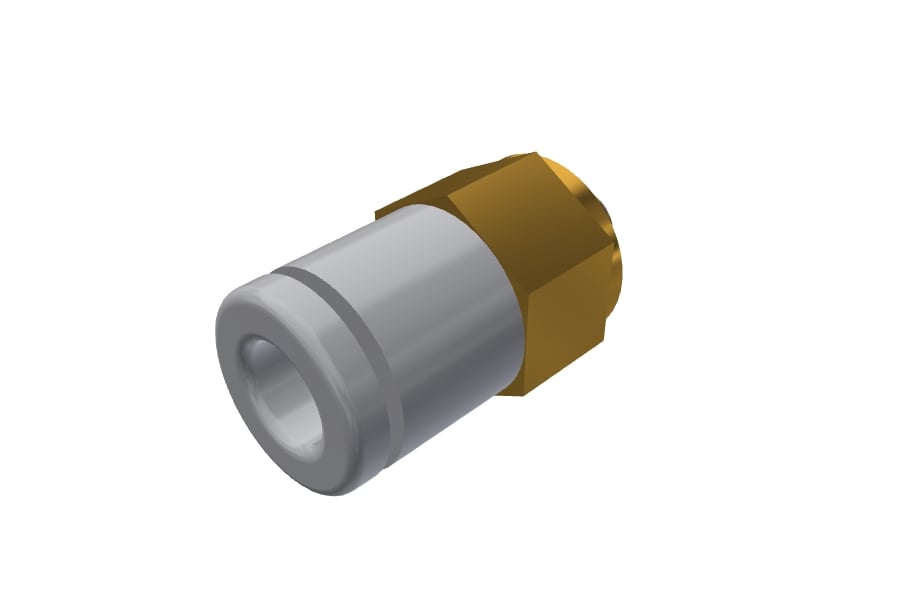 H04-M3 Male Connector - 1