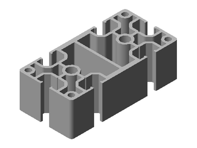 JX-80/40 Aluminum Profile (2m) - 1