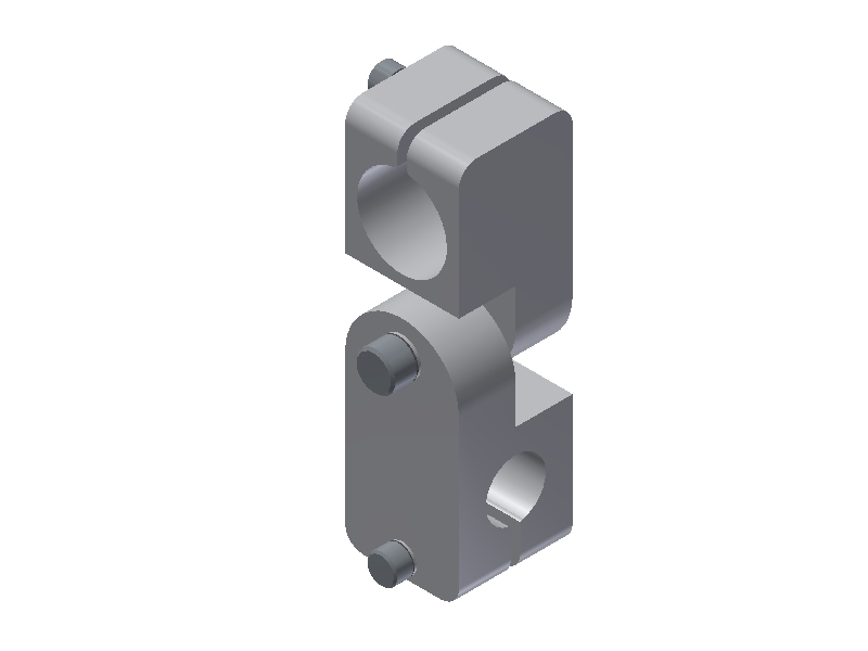 KEC 20-30 Tube Cross Swivel Clamp - 1