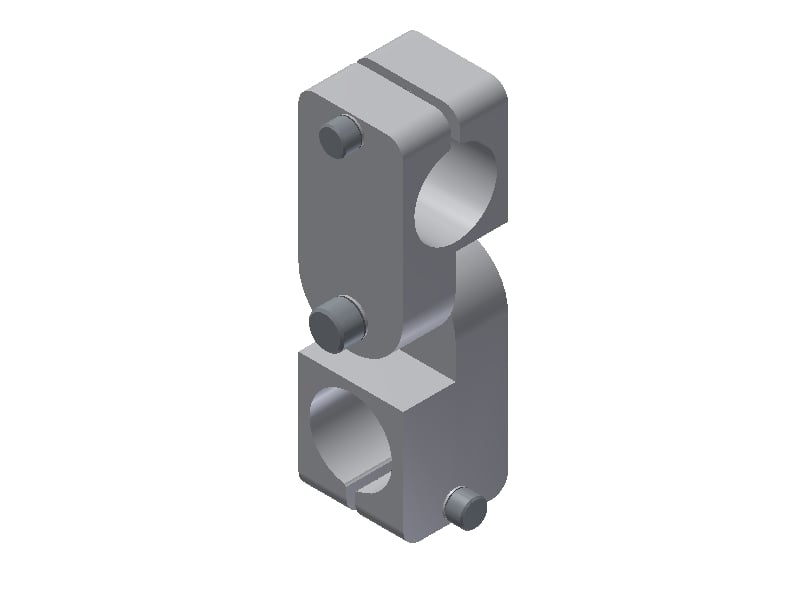 KEC 30-30 Tube Cross Swivel Clamp - 1