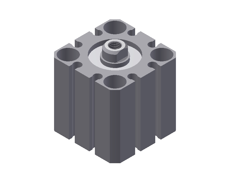 KHZ 20-5-D-A Short Stroke Cylinder - 1