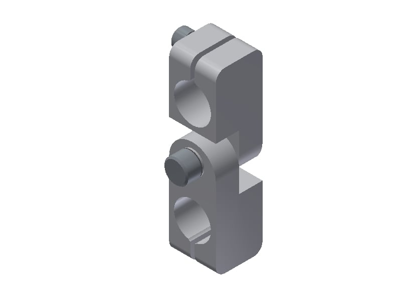 KIC 20-20 Tube Parallel Swivel Clamp