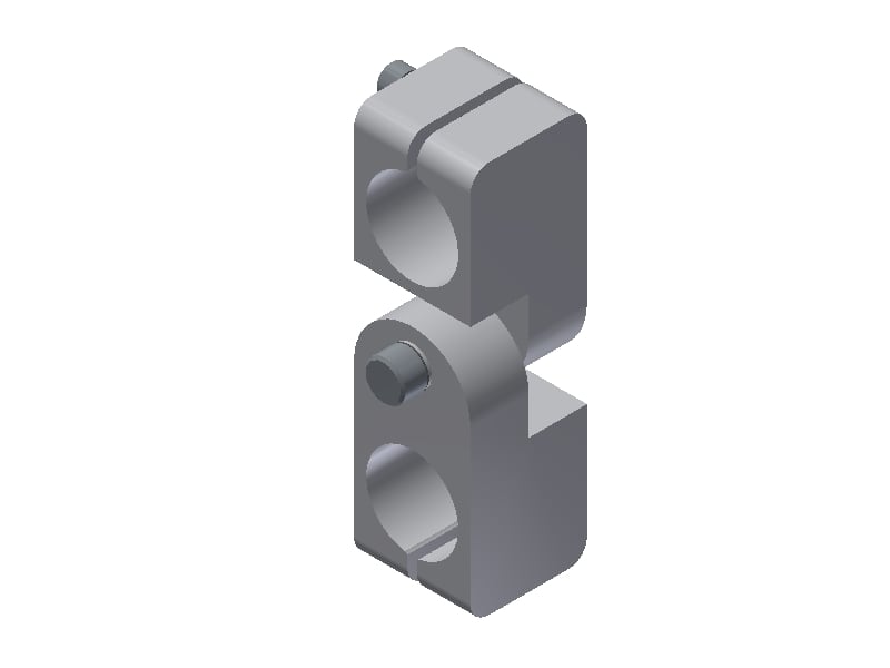 KIC 30-30 Tube Parallel Swivel Clamp