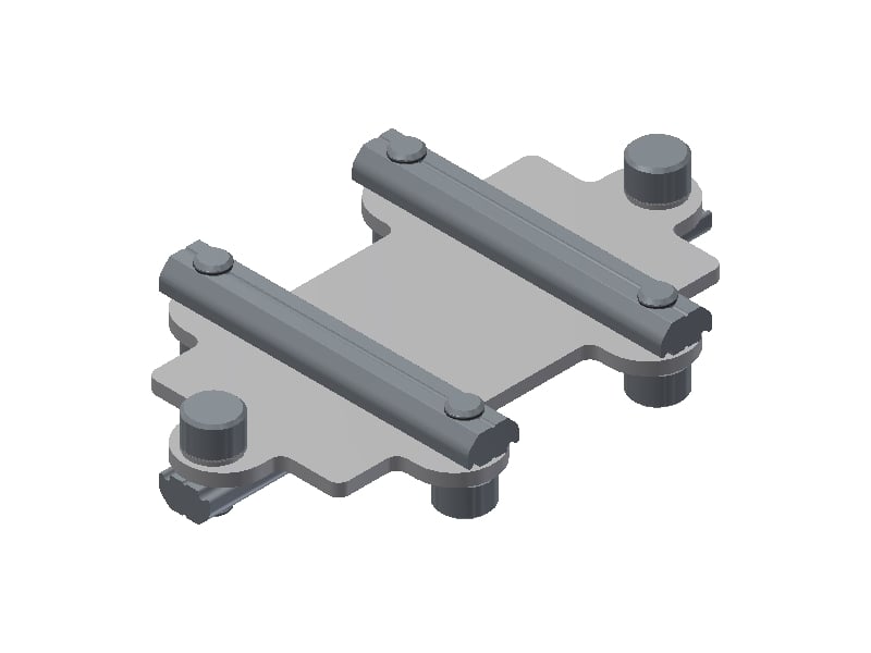 KPL 40-80 JX Cross Joint Connector