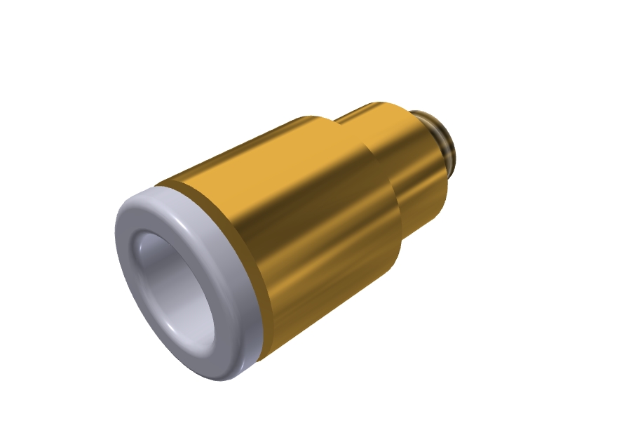 S06-M5 Internal Hex Male Connector - 1