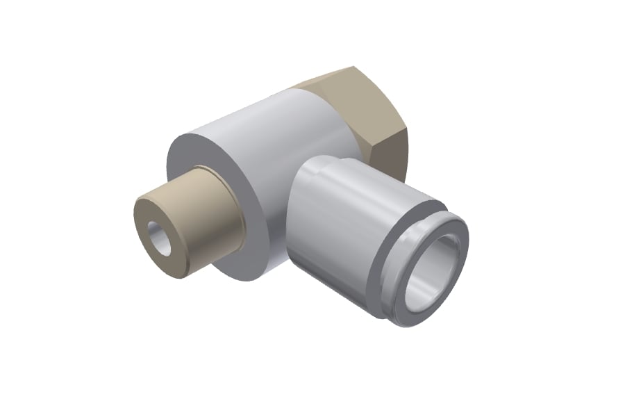 VF08-01S-10 Universal Female Elbow - 1
