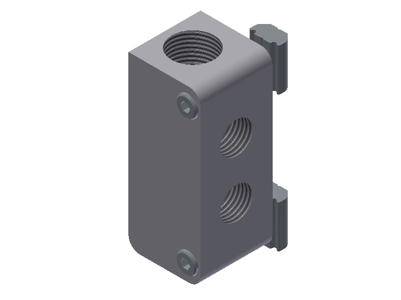 VPI 1-2-3/8 Manifold Block