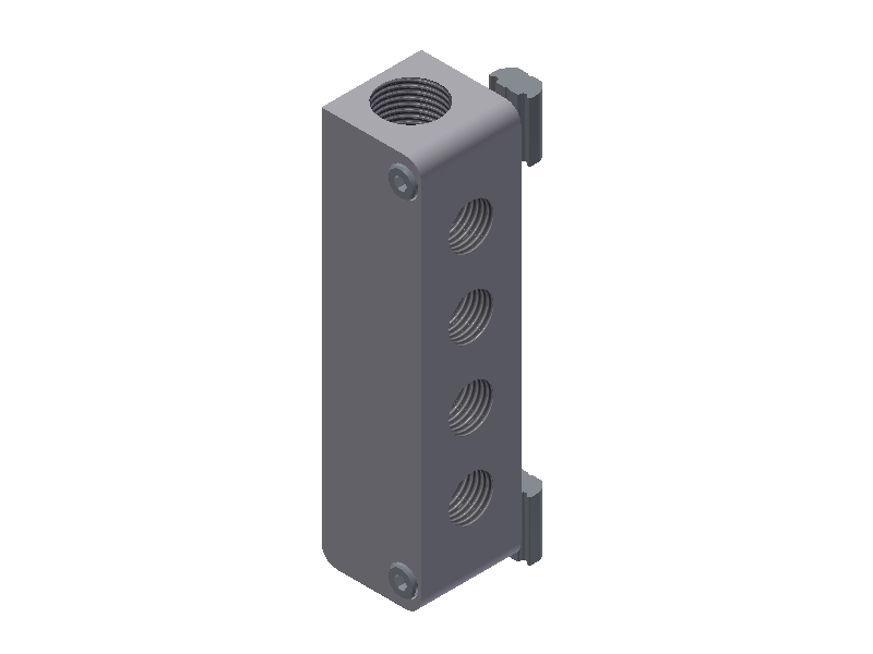 VPI 1-4-3/8 Manifold Block