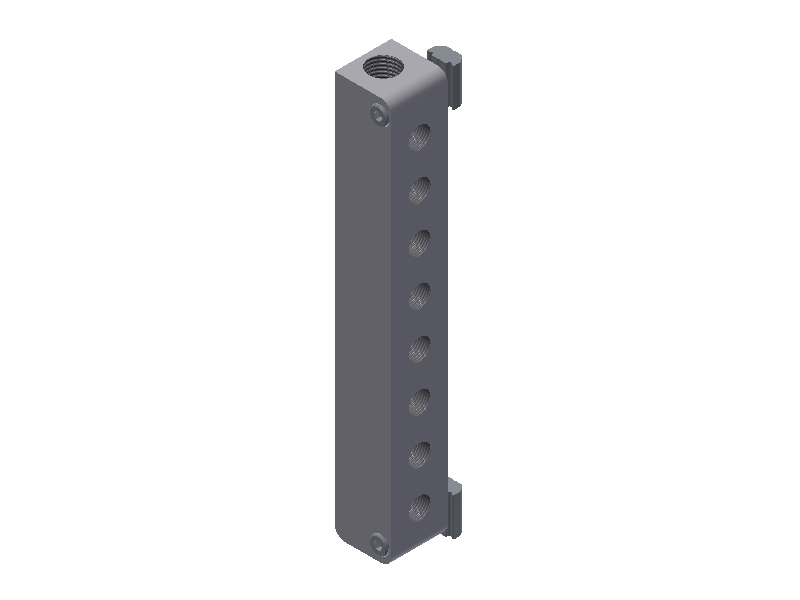 VPI 1-8-1/4 Manifold Block