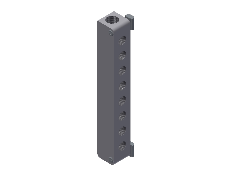 VPI 1-8-3/8 Manifold Block