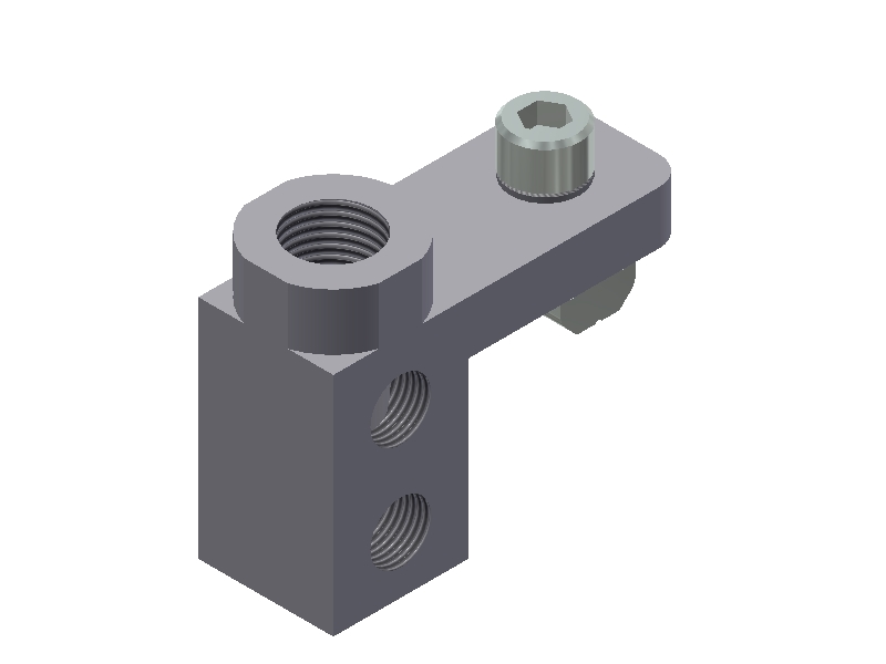 VTB 1/4 JX Manifold Block
