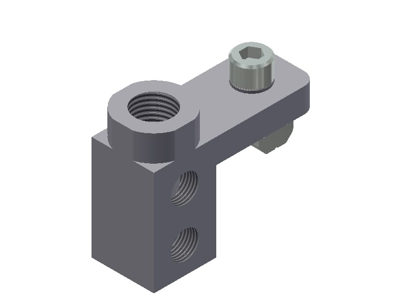 VTB 1/4 JX Manifold Block