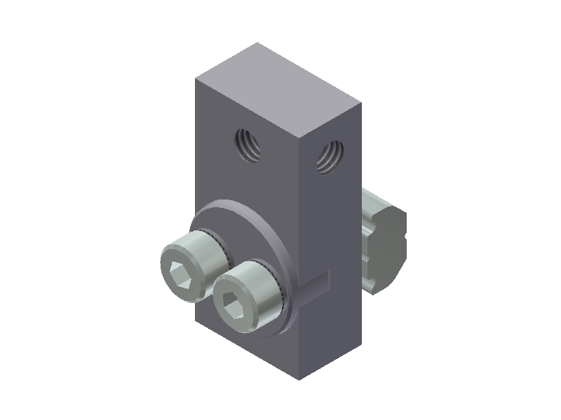 WSD M5 L-X Adjustable Angle Connector - 1