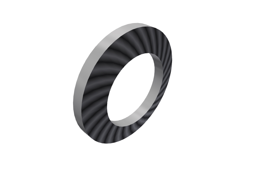 M3 Ribbed Lockwasher (Bag of 25) - 1