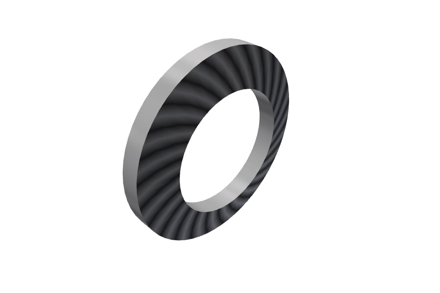 M3 Ribbed Lockwasher (Bag of 25) - 1