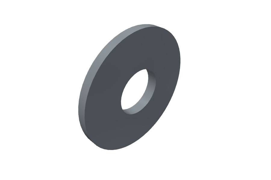 M4 Large Flatwasher (Bag of 25) - 1