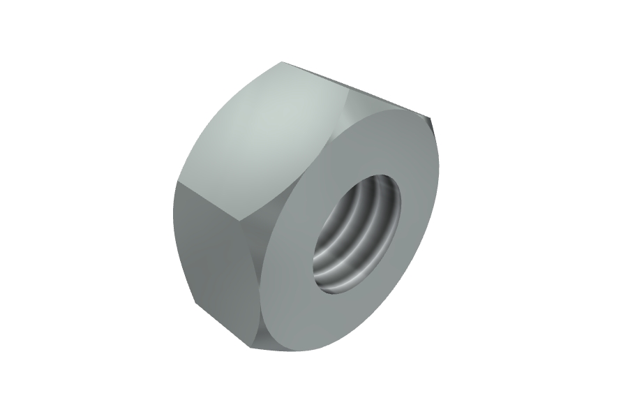 M6 Hex Nut (Bag of 25)