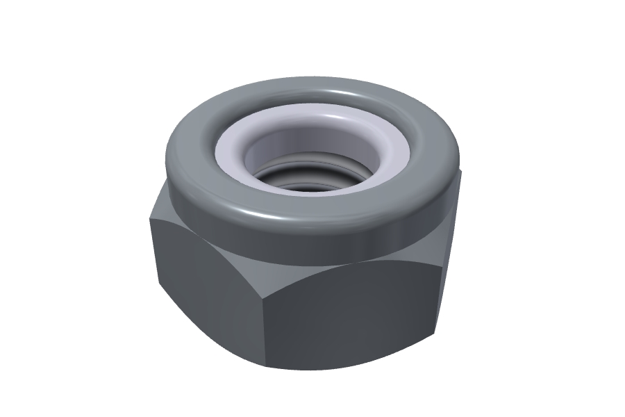M6 Lock Nut (Bag of 25) - 1