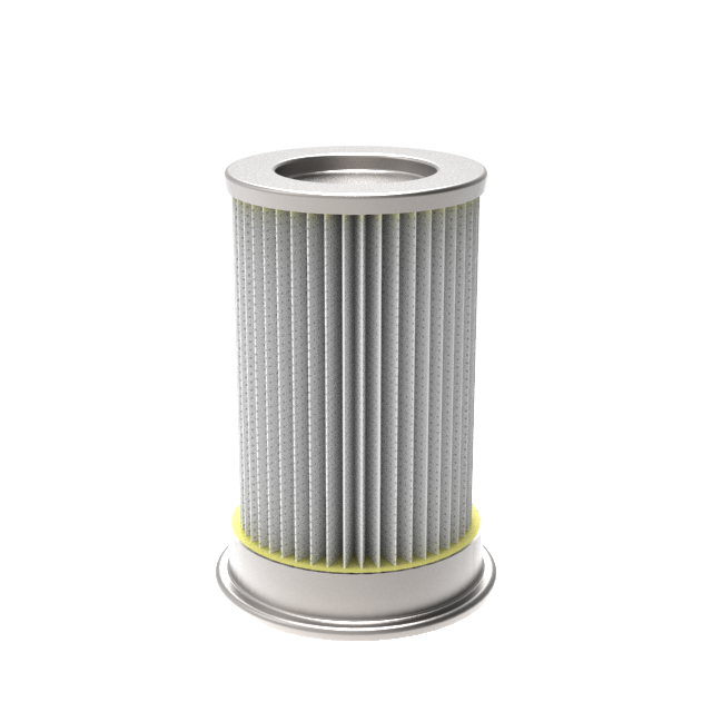 Pleated filter L=198 FCM