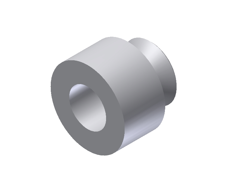 VN 1-5-S Flat Vacuum Cup / Suction Cup - 1