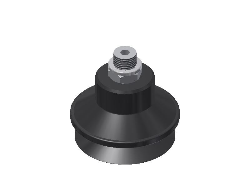 VS 2-40-N8 1.5 Bellows Vacuum Cup / Suction Cup - 1