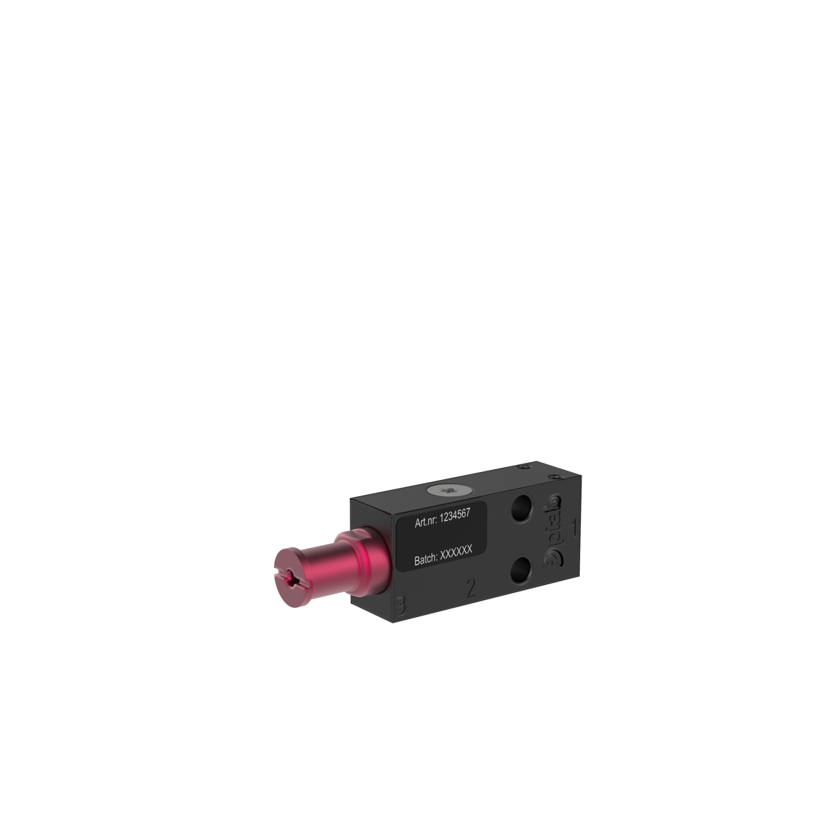 Vacuplus MINI slim Si08-2, extra non-return valve - 1