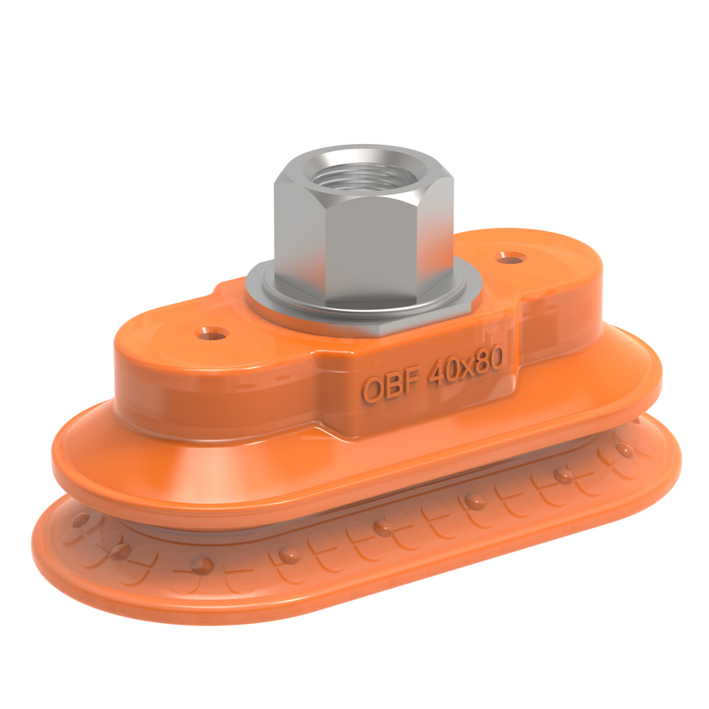 Suction cup OBF40X80P Polyurethane 60, G1/4” female