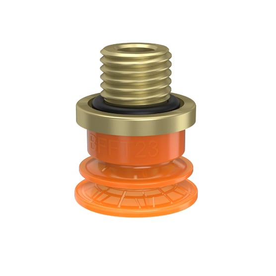 Suction cup BFFT23P Polyurethane 60/60/30, G1/4" male - 1