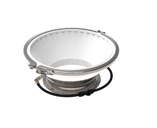 Cone module cpl NBR 33/15 Fluid, with Silicone seal and clamp ring