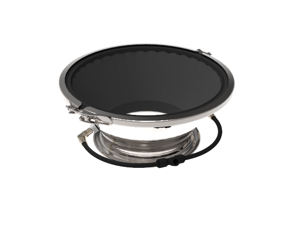 Cone module cpl NBR 33/15 Fluid, with NBR seal and clamp ring
