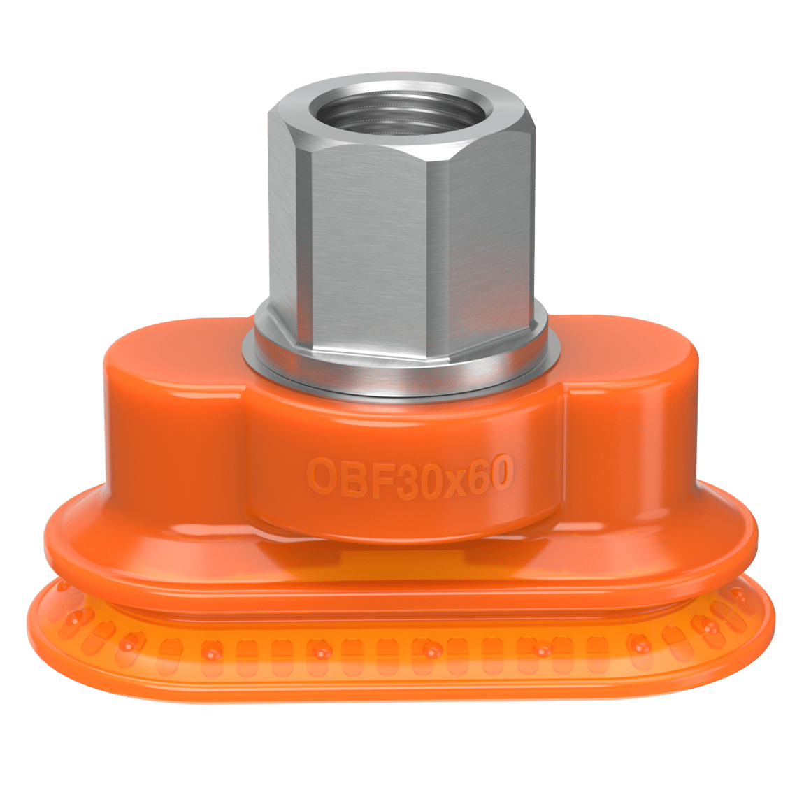 Suction cup OBF30x60P Polyurethane 60/60 MM14M - 1
