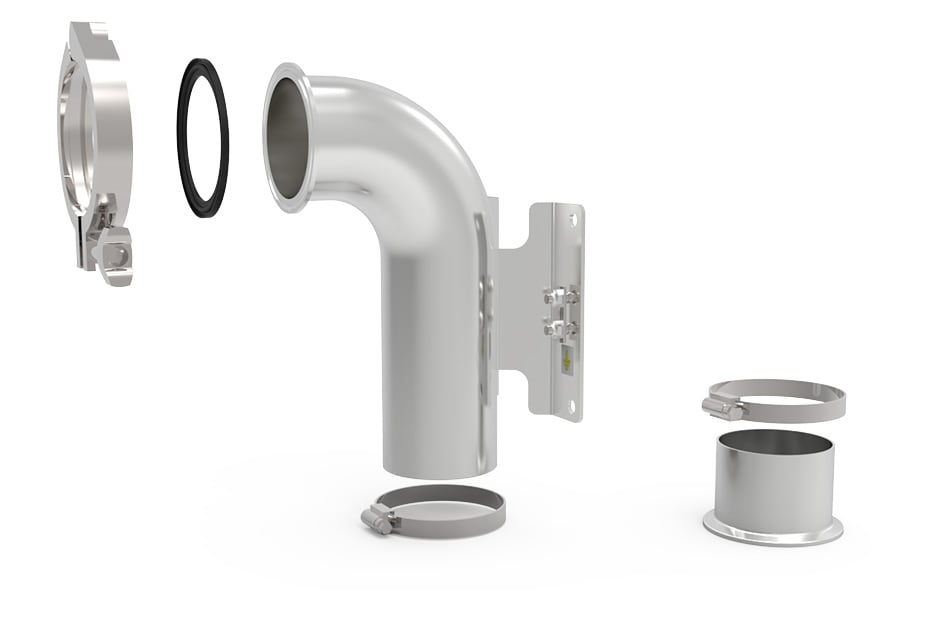 Wall mounting kit pump piPREMIUM 100-400 - 1