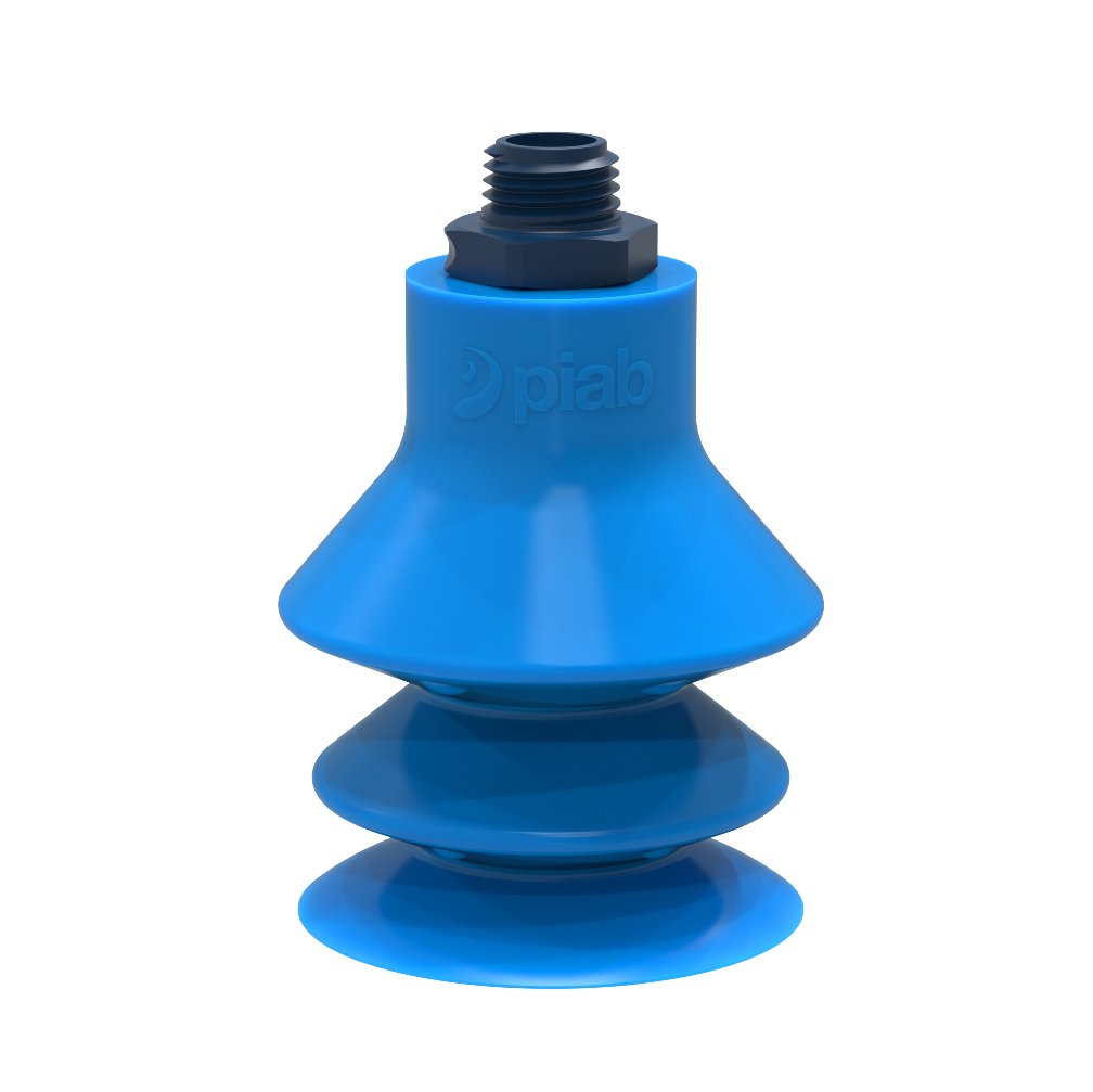 Suction cup F-BX50 Silicone 1/4" NPT male composite, detectable, FCM - 1