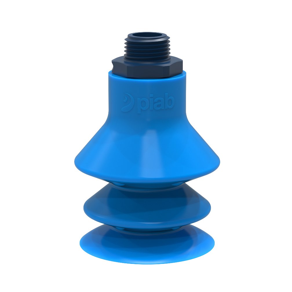 Suction cup F-BX50 Silicone 3/8" NPT male composite, detectable, FCM