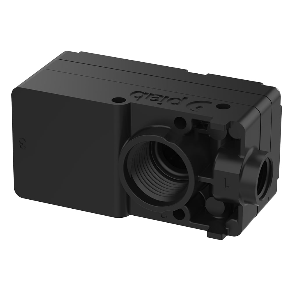 Vakuumpumpe MINI L28, Anschlussplatte B, NBR-Dichtungen, Rückschlagventil - 1