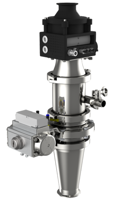 Vakuumtransportör piFLOW®am 100-SX-PNEU-0.5L Ø23 BF AL - 1