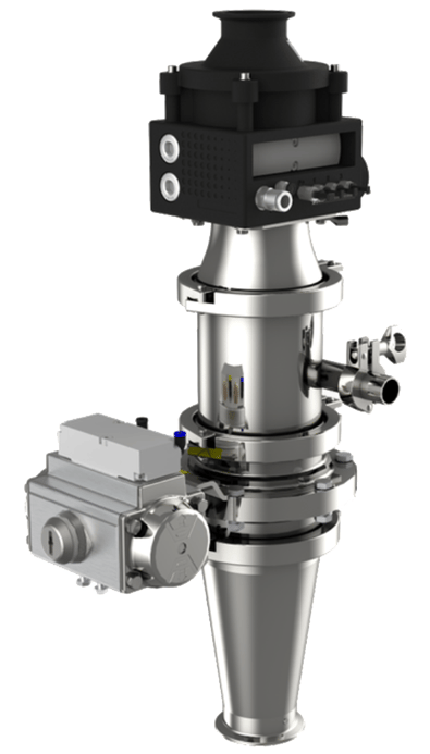 Vacuum conveyor piFLOW®am 100-SX-PNEU-0.5L Ø23 BF AL - 1