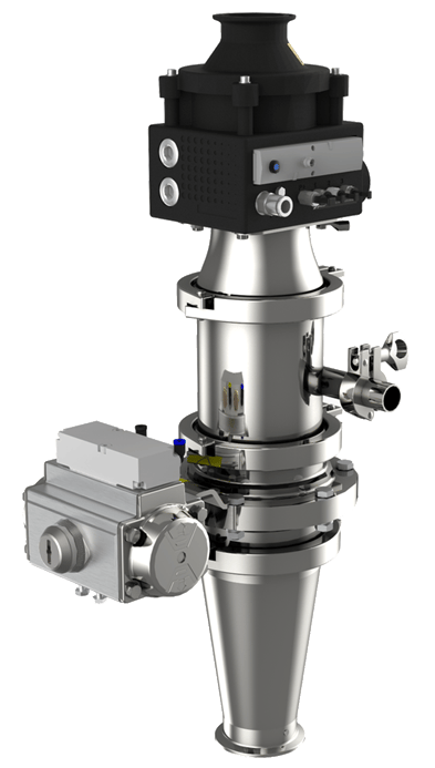 Vacuum conveyor piFLOW®am 100-SX-0.5L Ø23 BF AL